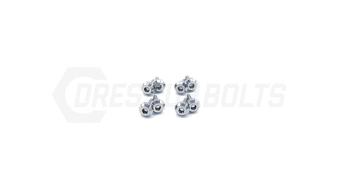 Dress Up Bolts Titanium Hardware Headlight Kit | 1986-1992 Toyota Supra (TOY-042-Ti-BLK)