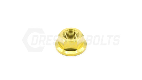 Dress Up Bolts M12x1.25 Titanium Nut  (IND-012-Ti-BLK)