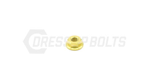 Dress Up Bolts M6x1 Titanium Nut  (IND-011-Ti-BLK)