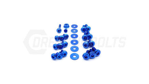 Dress Up Bolts Stage 1 Titanium Hardware Engine Kit for EJ257 | Multiple Subaru Fitments (SUB-016-Ti-BLK)