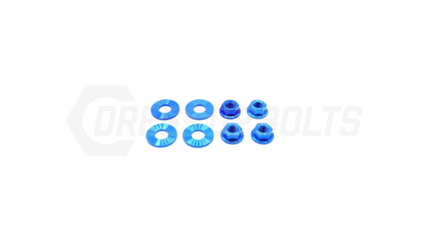 Dress Up Bolts Titanium Hardware Hood Kit | 2016-2021 Chevrolet Camaro (CHE-006-Ti-BLK)