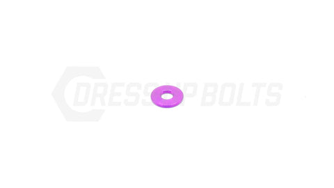 Dress Up Bolts M4 Titanium Washer  (IND-038-Ti-BLK)