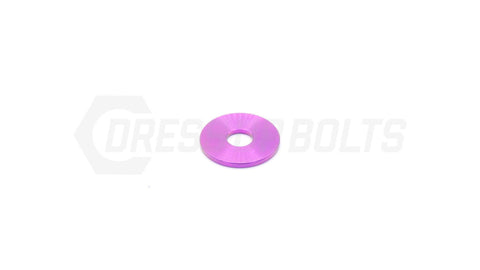 Dress Up Bolts M6 Titanium Washer  (IND-006-Ti-BLK)