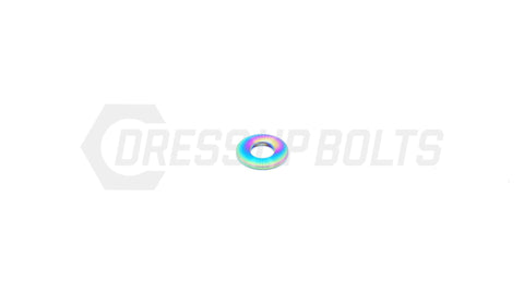 Dress Up Bolts M5 Titanium Washer  (IND-030-Ti-BLK)