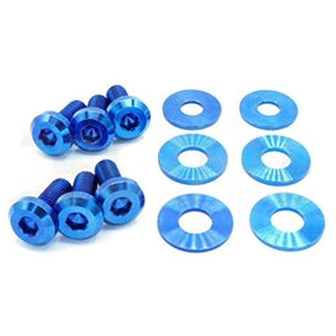 Dress Up Bolts Titanium Hood Hardware Kit | 2015-2021 Dodge Charger (DOD-005-Ti-XXX)