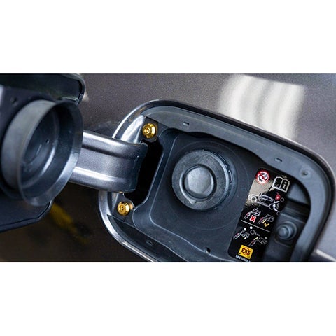 Dress Up Bolts Titanium Fuel Door Hardware Kit | 2015-2021 Dodge Charger (DOD-007-Ti-XXX)