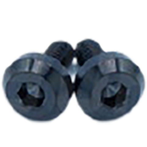 Dress Up Bolts Titanium Fuel Door Hardware Kit | 2015-2021 Dodge Charger (DOD-007-Ti-XXX)