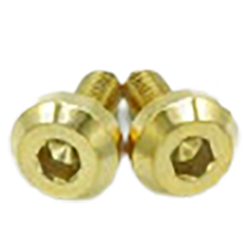 Dress Up Bolts Titanium Fuel Door Hardware Kit | 2015-2021 Dodge Charger (DOD-007-Ti-XXX)