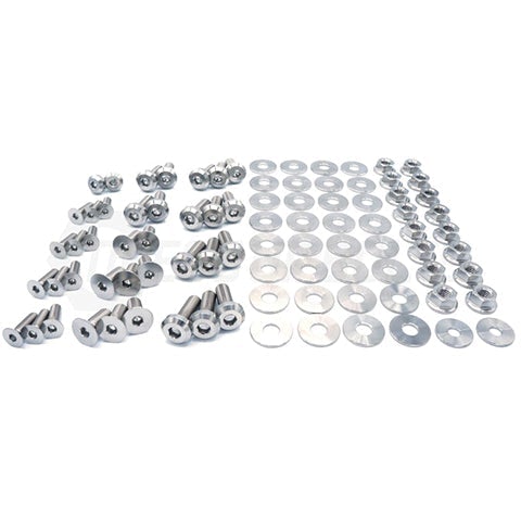 Dress Up Bolts Titanium Door Hardware Kit | 2015-2021 Dodge Charger (DOD-006-Ti-XXX)