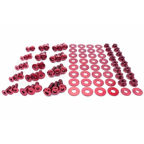 Dress Up Bolts Titanium Door Hardware Kit | 2015-2021 Dodge Charger (DOD-006-Ti-XXX)