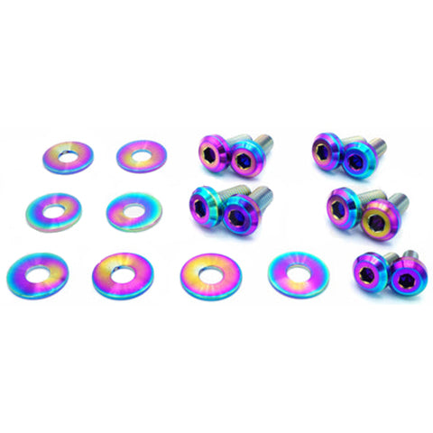 Dress Up Bolts Titanium Hardware Trunk Kit | 2007-2012 BMW 135i (BMW-012-Ti-XXX)