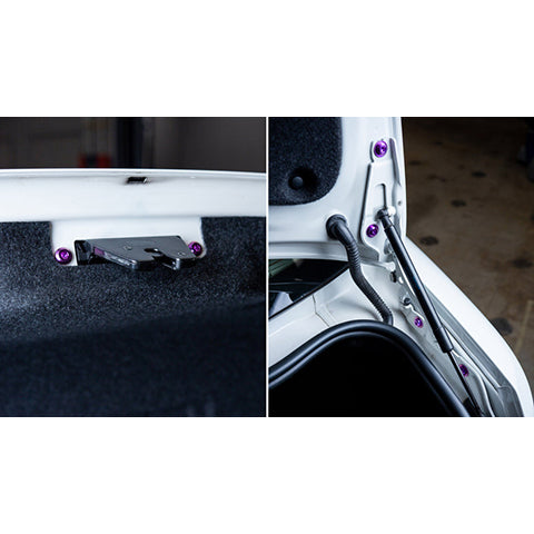 Dress Up Bolts Titanium Hardware Trunk Kit | 2007-2012 BMW 135i (BMW-012-Ti-XXX)