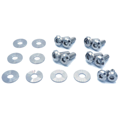 Dress Up Bolts Titanium Hardware Trunk Kit | 2007-2012 BMW 135i (BMW-012-Ti-XXX)