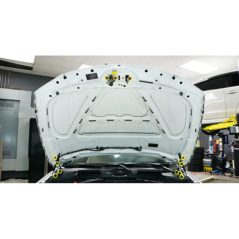 Dress Up Bolts Titanium Hardware Hood Kit | 2007-2012 BMW 135i (BMW-010-Ti-XXX)