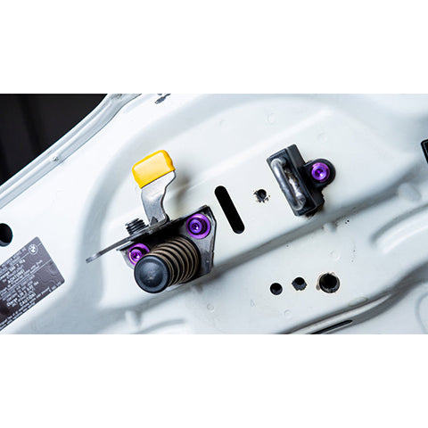 Dress Up Bolts Titanium Hardware Hood Kit | 2007-2012 BMW 135i (BMW-010-Ti-XXX)