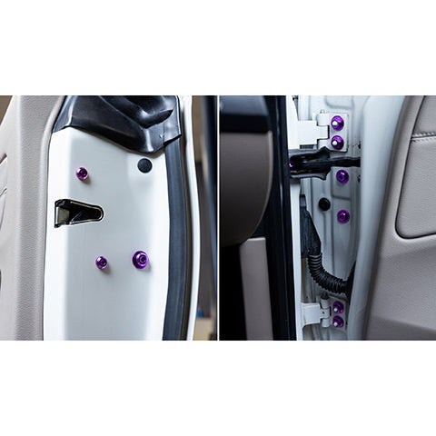 Dress Up Bolts Titanium Hardware Door Kit | 2007-2012 BMW 135i (BMW-011-Ti-XXX)