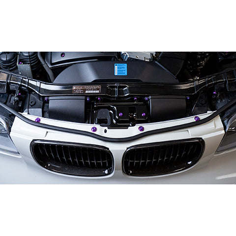 Dress Up Bolts Titanium Hardware Stage 1 Engine Bay Kit | 2007-2012 BMW 135i (BMW-008-Ti-XXX)