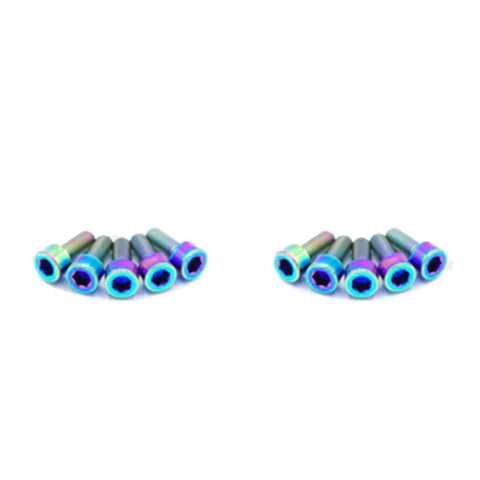 Dress Up Bolts 2JZ-GTE Titanium Coil Pack Cover Kit | 1993-1998 Toyota Supra Turbo Non-VVTI (TOY-020-Ti)