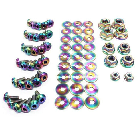 Dress Up Bolts Titanium Full Engine Bay Kit | 1989-1993 Acura Integra DA (HON-007-Ti)