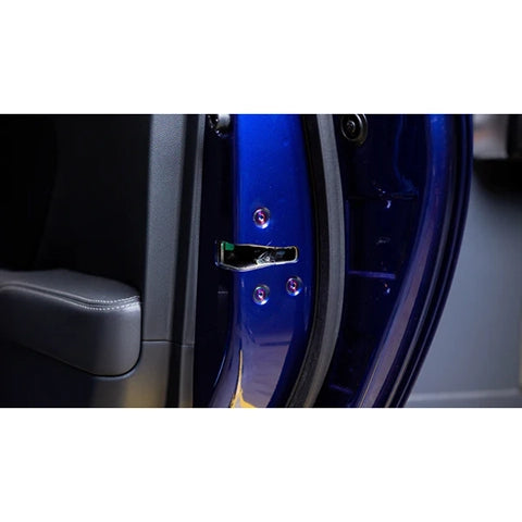 Dress Up Bolts Titanium Hardware Door Kit | 2022-2023 Subaru BRZ/Toyota GR86 (TOY-046-Ti)