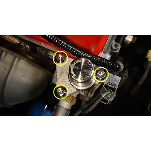 Dress Up Bolts Titanium Hardware Solenoid Kit | 2000-2009 Honda S2000 (HON-047-Ti)