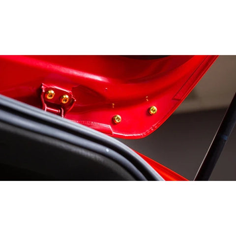 Dress Up Bolts Titanium Hardware Trunk Kit | 2007-2009 Mazdaspeed3 (MAZ-016-Ti)