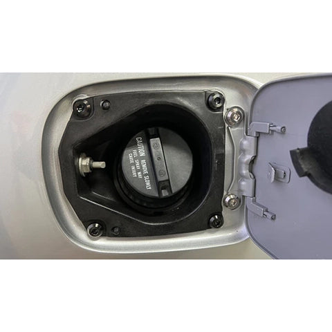 Dress Up Bolts Titanium Hardware Fuel Door Kit | 1993-2002 Toyota Supra (TOY-051-Ti)