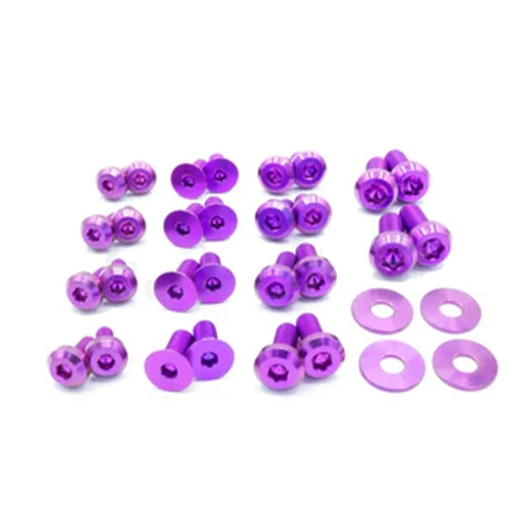 Dress Up Bolts Titanium Hardware Door Kit | 2012-2015 BMW 335i (BMW-016-Ti)