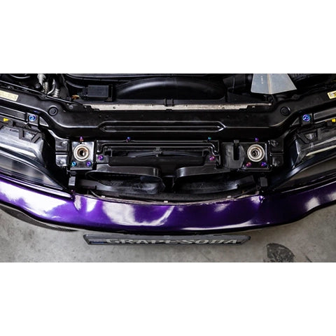 Dress Up Bolts Titanium Hardware Air Intake Scoop Kit | 2000-2006 BMW M3 (BMW-025-Ti)