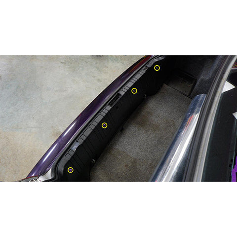 Dress Up Bolts Stage 2 Titanium Hardware Trunk Kit | 2000-2006 BMW M3 (BMW-028-Ti)