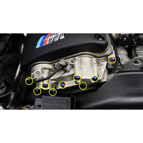 Dress Up Bolts Titanium Hardware Vanos Kit | 2000-2006 BMW M3 (BMW-030-Ti)