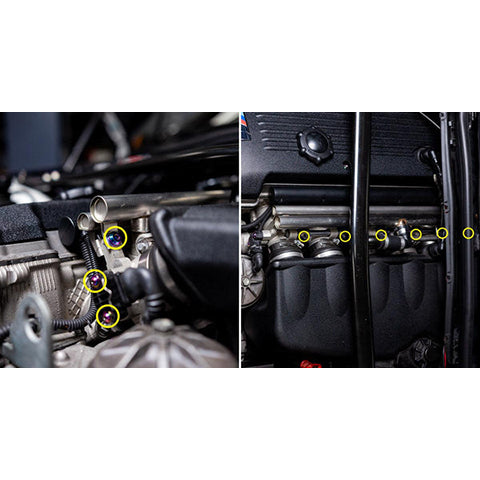 Dress Up Bolts Titanium Hardware Throttle Body Kit | 2000-2006 BMW M3 (BMW-031-Ti)