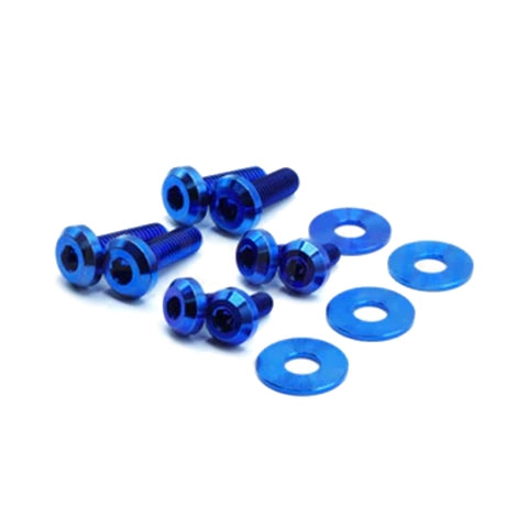 Dress Up Bolts Titanium Hardware Hood Kit | 2005-2013 Chevrolet Corvette (CHE-014-Ti)