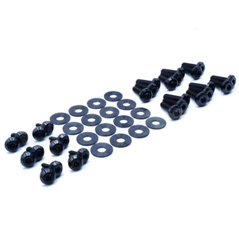 Dress Up Bolts Titanium Hardware Door Kit | 2005-2013 Chevrolet Corvette (CHE-015-Ti)