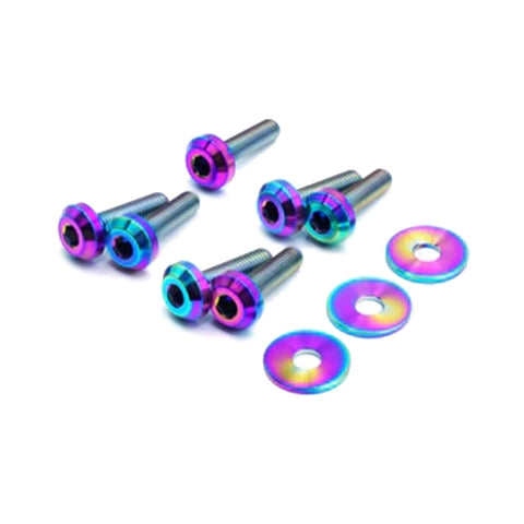 Dress Up Bolts Titanium Hardware HICAS Kit | 1990-1999 Nissan