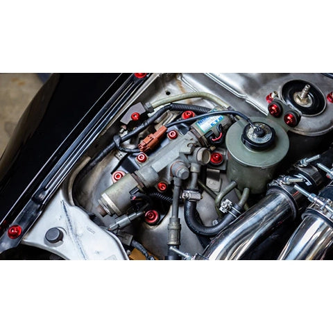 Dress Up Bolts Titanium Hardware HICAS Kit | 1990-1999 Nissan 300ZX (NIS-066-Ti)