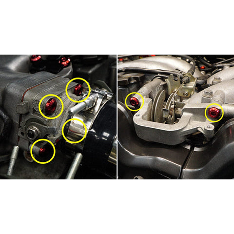 Dress Up Bolts Titanium Hardware Throttle Bodies & Linkage Kit | 1990-1999 Nissan 300ZX (NIS-072-Ti)