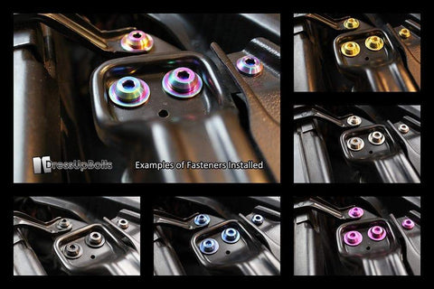 Dress Up Bolts Titanium Engine Bay Kit