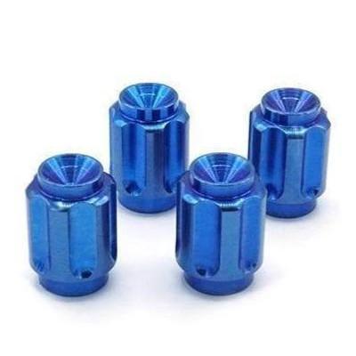 Dress Up Bolts Titanium Valve Stem Caps - Gear Design (ACC-002-Ti)