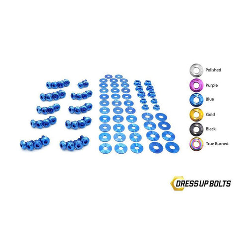 Dress Up Bolts Titanium Engine Bay Kit | 2006-2016 BMW 328i (BMW-001-Ti)