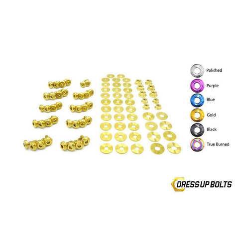 Dress Up Bolts Titanium Engine Bay Kit | 2006-2016 BMW 328i (BMW-001-Ti)