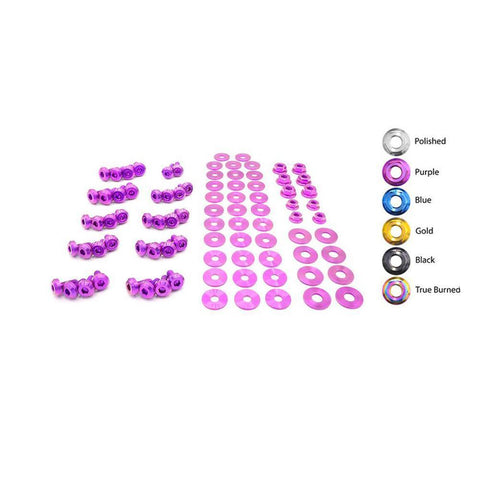 Dress Up Bolts Titanium Engine Bay Kit | 2006-2016 BMW 328i (BMW-001-Ti)