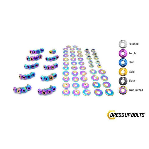 Dress Up Bolts Titanium Engine Bay Kit | 2006-2016 BMW 328i (BMW-001-Ti)