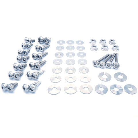 Dress Up Bolts Titanium Hardware Stage 1 Engine Bay Kit | 2007-2012 BMW 135i (BMW-008-Ti-XXX)
