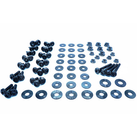 Dress Up Bolts Titanium Hardware Stage 2 Engine Bay Kit | 2007-2012 BMW 135i (BMW-009-Ti-XXX)