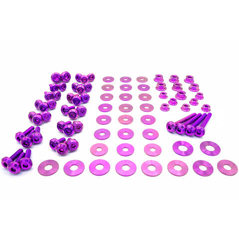 Dress Up Bolts Titanium Hardware Stage 2 Engine Bay Kit | 2007-2012 BMW 135i (BMW-009-Ti-XXX)