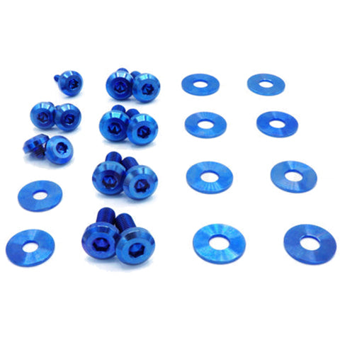 Dress Up Bolts Titanium Hardware Hood Kit | 2007-2012 BMW 135i (BMW-010-Ti-XXX)