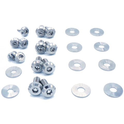 Dress Up Bolts Titanium Hardware Hood Kit | 2007-2012 BMW 135i (BMW-010-Ti-XXX)