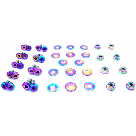 Dress Up Bolts Titanium Hardware Door Kit | 2007-2012 BMW 135i (BMW-011-Ti-XXX)