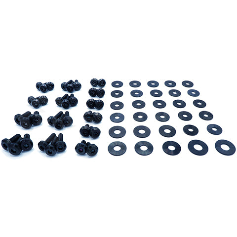 Dress Up Bolts Stage 1 Titanium Hardware Engine Bay Kit | 2014-2018 BMW M3 (BMW-017-Ti)